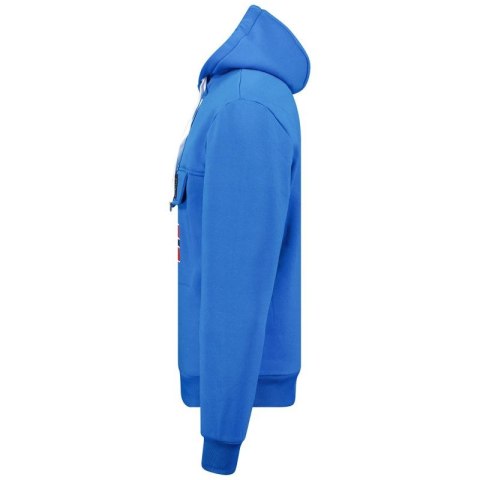 Bluza Geographical Norway Gadrien DB 054 M WW6115H/GN-Royal Blue / White