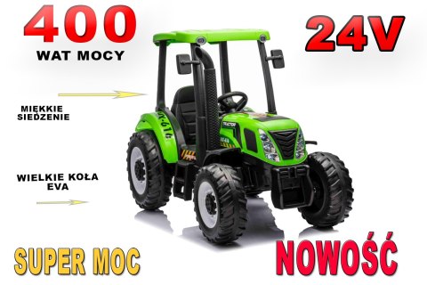 OLBRZYMI TRAKTOR MX-616 NA AKUMULATOR Z PILOTEM 24 V, 400 W/A011-24 OLBRZYMI TRAKTOR MX-616 NA AKUMULATOR Z PILOTEM 24 V, 400 W/A011-24