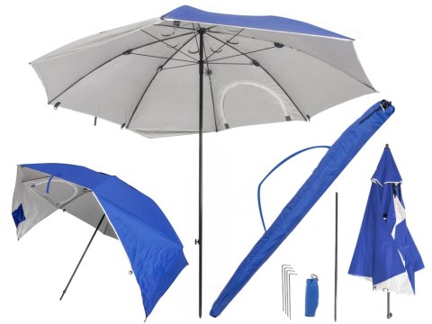 Parasol namiot plażowy ogrodowy składany duży Parasol namiot plażowy ogrodowy składany duży