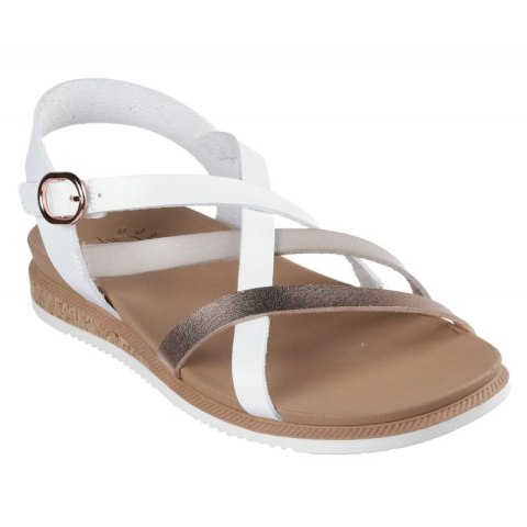 Sandały Skechers Bobs Desert Kiss Low - Peak Rank W 114709-WHT Sandały Skechers Bobs Desert Kiss Low - Peak Rank W 114709-WHT