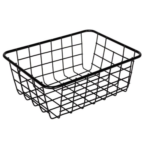 Koszyk na owoce warzywa czarny kosz patera miska loft