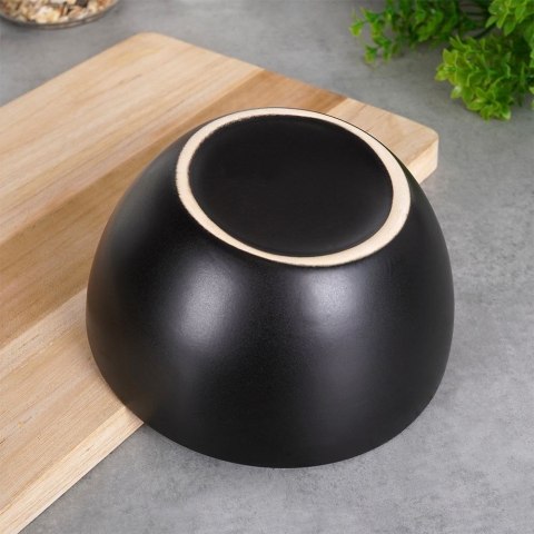 Miseczka ceramiczna czarna 14,5 cm 450 ml Miseczka ceramiczna czarna 14,5 cm 450 ml