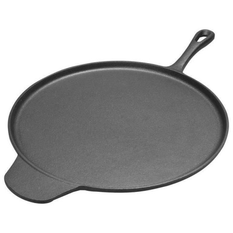 Patelnia żeliwna do pizzy naleśników ciężka odlewana duża 30 cm Patelnia żeliwna do pizzy naleśników ciężka odlewana duża 30 cm