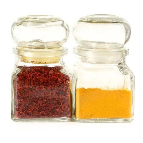 Pojemnik kuchenny pojemniczek szklany słoik na przyprawy do przypraw 120 ml