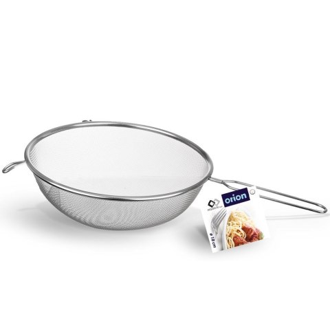 Sitko kuchenne stalowe z rączką okrągłe cedzak durszlak przesiewacz 18 cm Sitko kuchenne stalowe z rączką okrągłe cedzak durszlak przesiewacz 18 cm