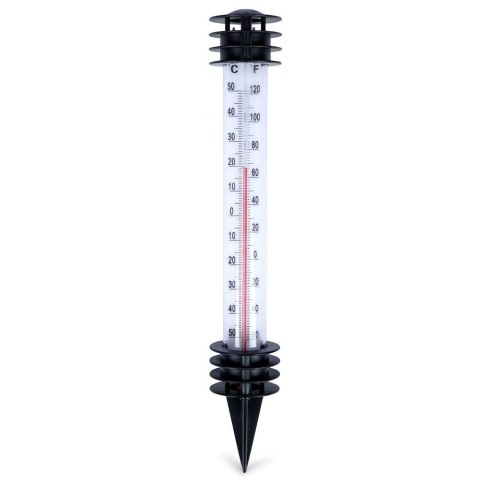 Termometr zewnętrzny wbijany biały 23 cm Termometr zewnętrzny wbijany biały 23 cm