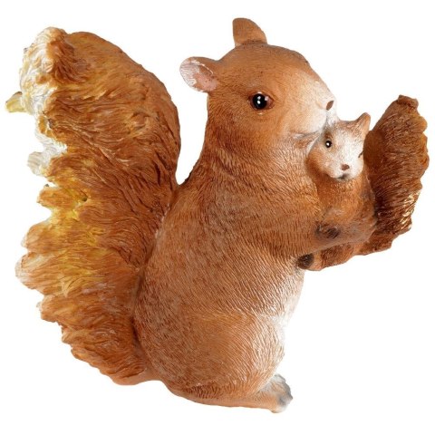 Wiewiórka figurka ogrodowa ozdobna ozdoba do ogrodu dekoracyjna dziecko 15x8x15 cm Wiewiórka figurka ogrodowa ozdobna ozdoba do ogrodu dekoracyjna dziecko 15x8x15 cm