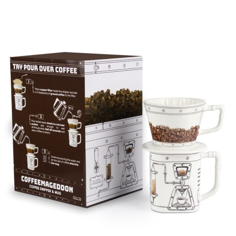 Coffeemageddon Dripper i Kubek do parzenia kawy