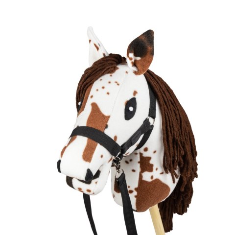 Hobby Horse Skippi - Gniado - srokaty A4 - z kantarem i wodzami Hobby Horse Skippi - Gniado - srokaty A4 - z kantarem i wodzami