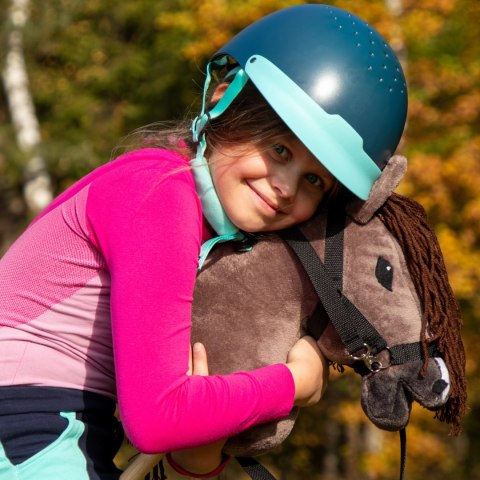 Hobby horse Skippi gniady koń kiju duży A3 kantar