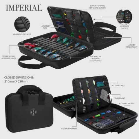 Pokrowiec na rzutki Harrows Imperial Case 12 HS-TNK-000013390