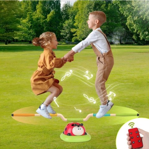 WOOPIE Gra Zręcznościowa 3w1 Wyrzutnia Rakiet Skakanka Rzut do Celu Biedronka WOOPIE Gra Zręcznościowa 3w1 Wyrzutnia Rakiet Skakanka Rzut do Celu Biedronka