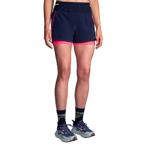 Spodenki do biegania Brooks Running High Point 3" 2-in-1 Short 2.0 W 221656439 Spodenki do biegania Brooks Running High Point 3" 2-in-1 Short 2.0 W 221656439