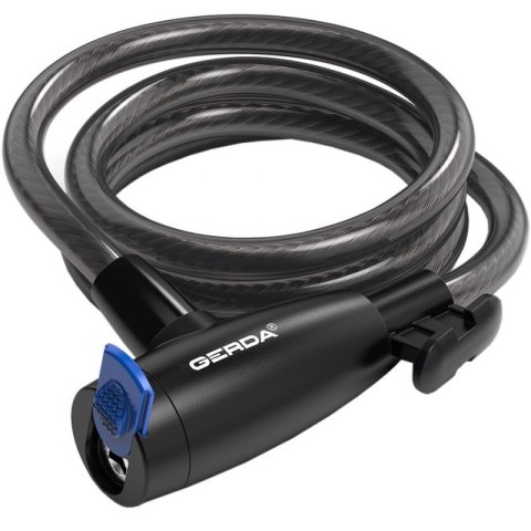Zapięcie rowerowe Gerda linka, korpus okrągły, Flex 1500/12T OSFL015001206T2XP Zapięcie rowerowe Gerda linka, korpus okrągły, Flex 1500/12T OSFL015001206T2XP