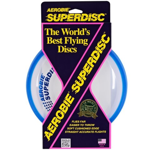 Frisbee Dysk do Rzucania AEROBIE Superdisc Blue