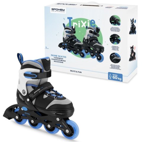 Rolki Spokey Trixie Jr SPK-944628 31-34 BK/BL