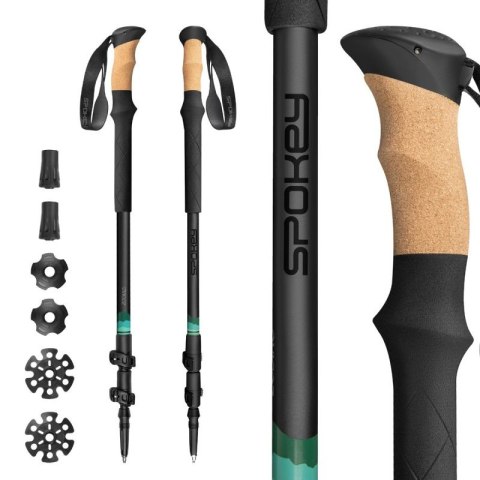Kije trekkingowe Spokey Zodiac 105-135 cm trzysegmentowe SPK-944819