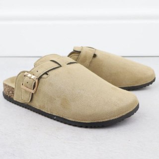 Klapki zamszowe Big Star W SS274738 INT2156B