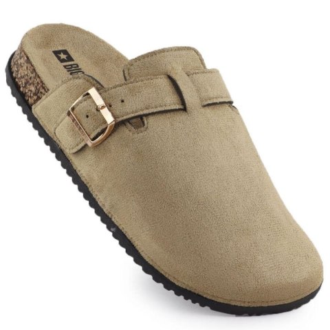 Klapki zamszowe Big Star W SS274738 INT2156B