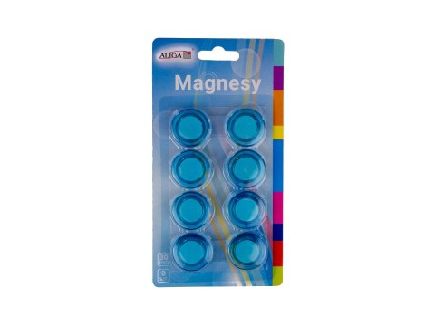 Magnesy 8szt 30mm MG-3020-30