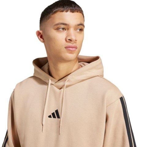 Bluza adidas Essentials 3-Stripes Fleece Hoodie M JX0695