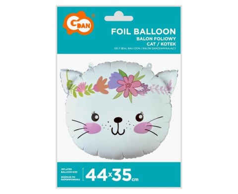 Balon foliowy Kotek 44x35 cm (głowa) BF-HKOT