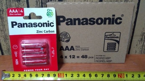 Bateria 48szt. Panasonic R03 blister