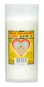 Wkład do zniczy POL-ECO nr3. 2,5dnia