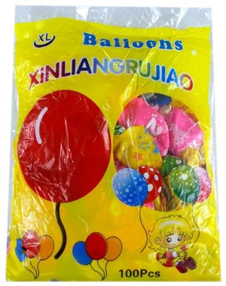 Balony 100szt. z nadrukiem | BL-117