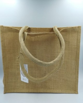 Torba jutowa naturalna 40x35x15cm 3957