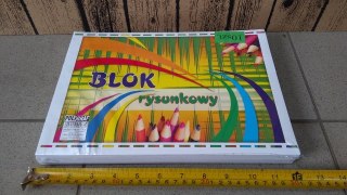 Blok rysunkowy 10szt. KOLOR A4