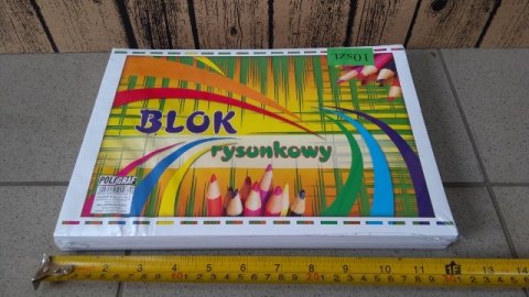 Blok rysunkowy 10szt. KOLOR A4