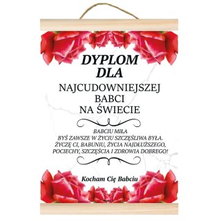 Dyplom Dla Najcudowniejszej Babci na Świecie