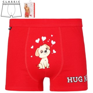 Bokserki walentynkowe Hug Me MBX600-351