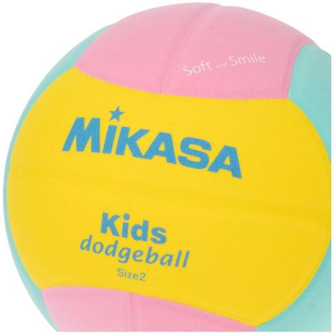 Piłka Dodgeball do Gry w Zbijaka Dwa Ognie MIKASA SD20 Różowa