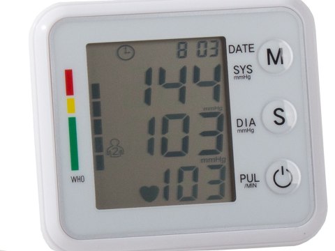 Ciśnieniomierz nadgarstkowy elektroniczny lcd etui