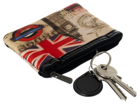 Etui na klucze tekstylne LOREN 528-2 LONDON