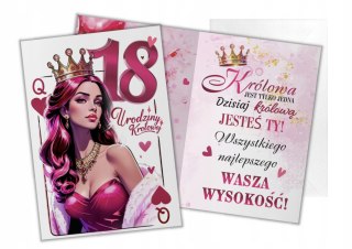 Karnet 18-nastka Urodziny Królowej 164