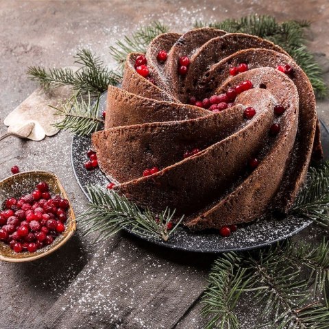 Forma do pieczenia babki foremka na babkę ciasto okrągła kwiat 24 cm