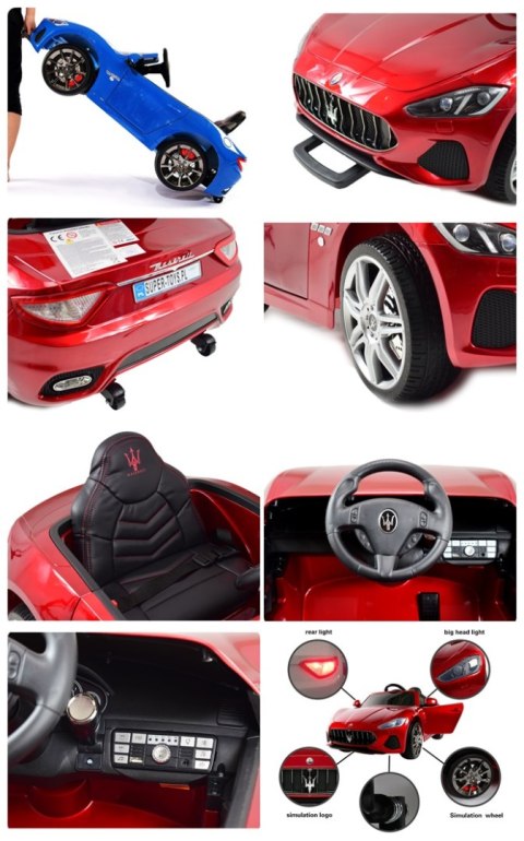 MASERATI GRANCABRIO MY18 Z AMORTYZATORAMI, PILOT, PANEL, RADIO FM, BLUETOOTH, LAKIER/S302 MASERATI GRANCABRIO MY18 Z AMORTYZATORAMI, PILOT, PANEL, RADIO FM, BLUETOOTH, LAKIER/S302