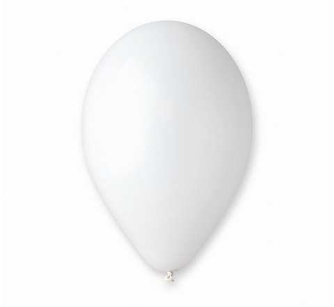 Balony 100szt BIAŁE ''10'' G90/01