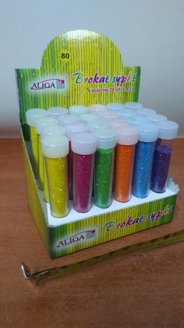 Brokat sypki 24szt. 5g | WMT-301 Brokat sypki 24szt. 5g | WMT-301