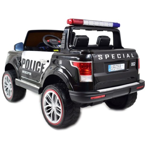 JEEP POLICJA 4X4 Z AMORTYZATORAMI, PILOT, REDUKTOR/ XMX-601-1 JEEP POLICJA 4X4 Z AMORTYZATORAMI, PILOT, REDUKTOR/ XMX-601-1