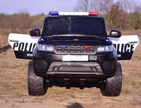 JEEP POLICJA 4X4 Z AMORTYZATORAMI, PILOT, REDUKTOR/ XMX-601-1 JEEP POLICJA 4X4 Z AMORTYZATORAMI, PILOT, REDUKTOR/ XMX-601-1