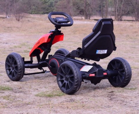DUŻY GOKART SPEED NA PEDAŁY Z HAMULCEM, REGULOWANE SIEDZENIE, JAKOŚĆ/AHL005 DUŻY GOKART SPEED NA PEDAŁY Z HAMULCEM, REGULOWANE SIEDZENIE, JAKOŚĆ/AHL005